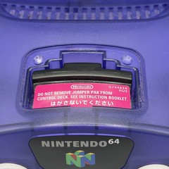 Nintendo 64 Midnight Blue Console TOYSRUS w/Original Box NUS-001 JPN Mint💎 USA