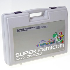 Nintendo Super Famicom Console System + 4Carts Bag Case Japan Import SFC NTSC-J