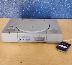 Sony PlayStation 1 PS1 Gray Home Console w/ Sony Controller Memory Card Slot