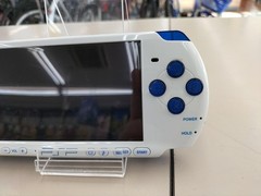 Sony PSP-3000 White/Blue Limited Edition Handheld Console Only (Model A2404)