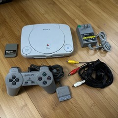 Sony PSOne Slim White Console PS1 (SCPH-101) Controller, Cords – Clean & Tested