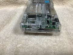 Nintendo DS lite (USG-001) Clear Re-shell. Tested And Working.
