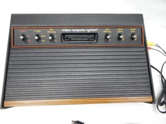 Atari 2600 6er lite Console only AV Modded S-VIDEO Seller Reconditioned