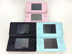 3 Nintendo DS Lite Console, 3 Colors, As Is for Parts and Repair Only