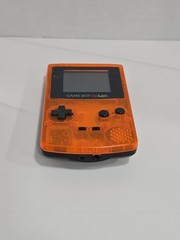 Nintendo GBC Game Boy Color Daiei Hawks Translucent Orange CGB-001 Ltd Ed TESTED