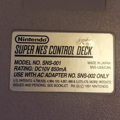 Super Nintendo SNES Console System SNS-001 Bundle With Controller & 10 Games Lot