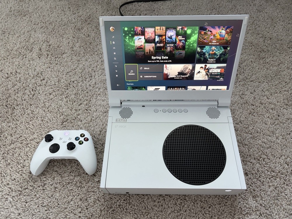 Xbox Series S 512GB Console w/ Controller, Attachable Monitor And PC Controller
