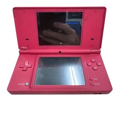 Nintendo DSI Pink Handheld Console w/ Charger & Carrying Case Tested