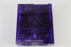 Super Nintendo Clear Purple Console SNES SFC Converted AC S-Video HDMI Adapter 3