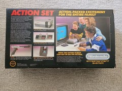 Nintendo NES Action Set Complete in Box CIB System W/ Baggies & RARE Converters!