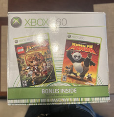 Microsoft Xbox 360 60GB White Console w/ Wireless Controller, Cables, Games