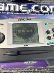 Tiger Game.com Handheld Console System With Box, 1 Game & Manual Works Tested
