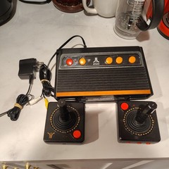 Atari Flashback 7 Classic Game Console – Black/Orange