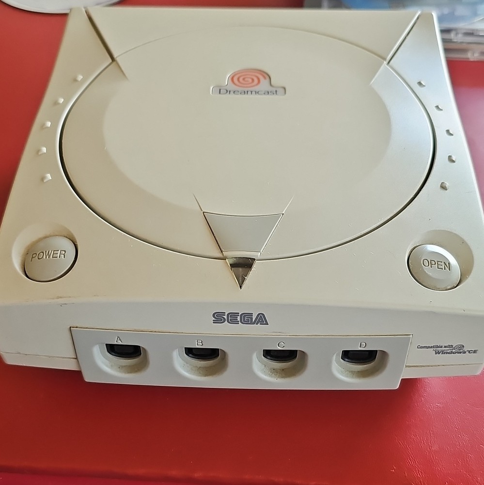 SEGA Dreamcast White Home Console NTSC-U/C Modem Composite RCA HKT-3000
