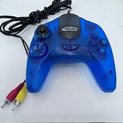 VS MAXX Plug and Play TV Games Controller Translucent Blue Retro Handheld System