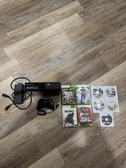 Microsoft Xbox 360 E 250GB Video Game Console With Controller And Games