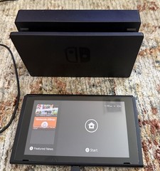 Nintendo Switch 1 Console + Dock + Cords (no Joycons)