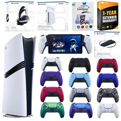 Sony PS5 Pro Digital + Disc Drive + Stand + Headset + PS Portal + Controller