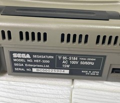 SEGA Sega Saturn console HST 0004 includes 2 controllers Tested Working Japan