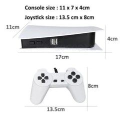 GS5 Gamestation 5 Console – 200 Classic Retro Games (USB Wired)