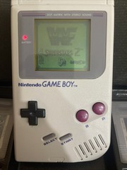 Nintendo Game Boy console and 4 Games With Travel Case & Linkage Cable All Works