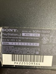 Sony PlayStation 2 Slim Ps2 Console Bundle W/ Games/ Controller & Memory Card