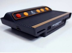 Atari Flashback 8 Gold Black Orange HDMI Home Console w/ Joysticks