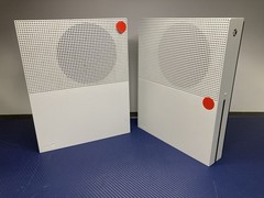 Lot of 2 Microsoft Xbox One S Console 1681 500GB- AS is For Parts Or Repair !!!