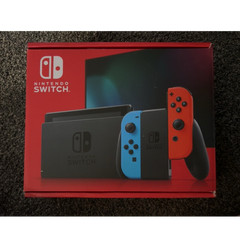 Nintendo Switch HAC-001 32GB Dockable Console Neon Red/Blue Joy-Con