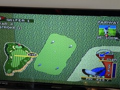Vintage Radica Golden Tee Home Edition Plug & Play TV Game Blue Tested RCA AV