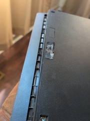 PS3 Slim 160GB Black 1080p NTSC CECH-3001A *FOR PARTS ONLY*