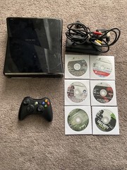 Xbox 360 Slim 250GB Console 6 Game Bundle