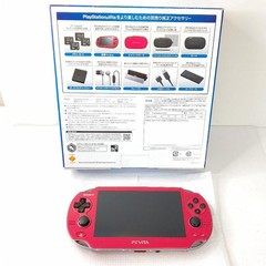 PSVITA Kiwami Sony Psvita Pch1000 Cosmic Red Set Game Console Japan
