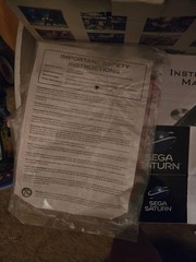 Sega Saturn USA Console CIB Complete W/ Original Box & Paperwork