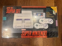 Super Nintendo SNES Super Set Console (Super Mario World) Complete In Box