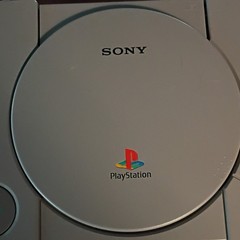 Sony PlayStation 1 PS1 Gray Home Console w/ Memory Card Support, *READ*