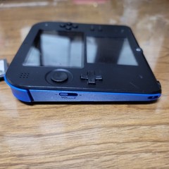 Nintendo 2DS Blue and Black Handheld System – Black/Blue