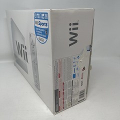 New! Unused, NOT Sealed! Nintendo Wii Console White + Wii Sports RVL-001 (USA)