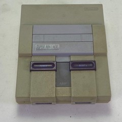 Super Nintendo Entertainment System SNES Console Gaming System SNS-001 Gray