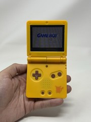 Gameboy Advance GBA SP Pokemon Pikachu Nintendo System AGS-101 Double Brightness