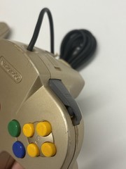 Nintendo 64 N64 Gold USA Console System With 4 Official Controllers Tested Works