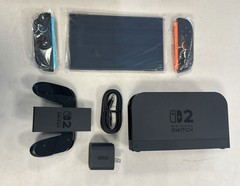 Nintendo Switch 2 Console in Original Box with Dock , Joy Con, Straps, 1yr W