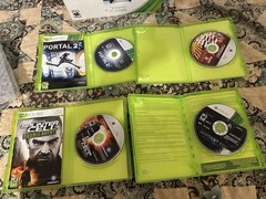 Xbox 360 E Special Edition 500GB Blue Console Near Cib Lot Read Description