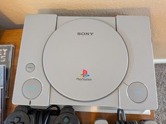 Sony PlayStation 1 Console (SCPH-7001) PS1 Bundle With 23 Games, Cables, more