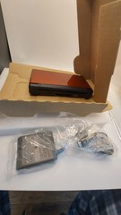 NIB Nintendo DS Lite Crimson Handheld System Console Tested