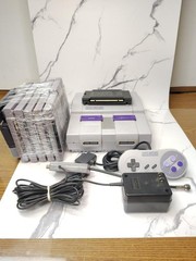 Super Nintendo Entertainment System SNES Console, Controller & Games (SB1128496)