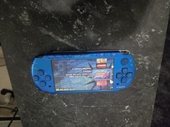Sony PSP-3000 Blue Handheld Console w/ AC Adapter, Wi-Fi, 16GB, 480p