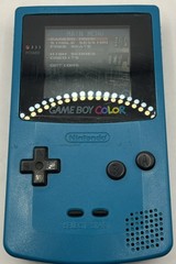 Game Boy Color Teal Aqua System For Parts No Sound No Battery Cover Read