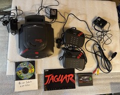 Atari Jaguar Plus CD Unit 2 Controllers