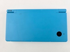 Nintendo DSi TWL-001 Bright Blue Color w/ Charger & Space Invaders Working